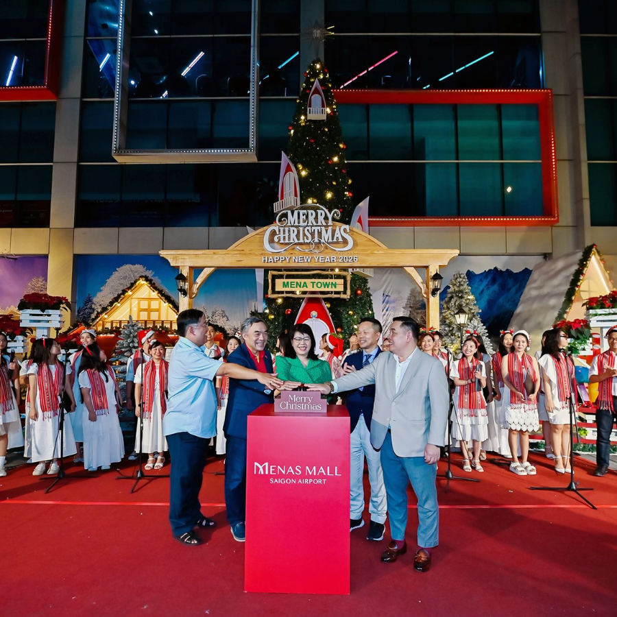 Christmas Season 2025 at Menas Mall Saigon Airport